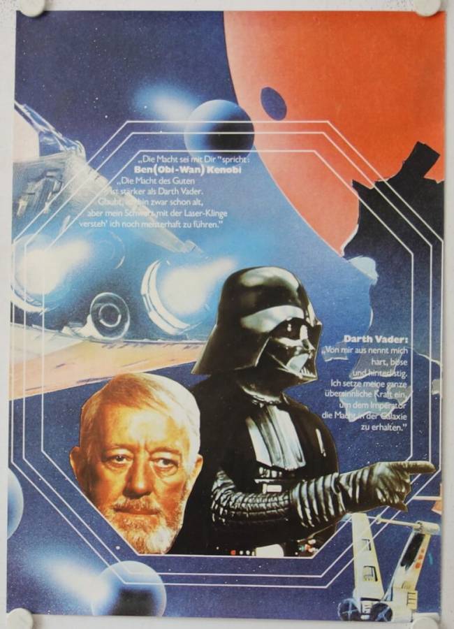 Star Wars original release german special movie poster